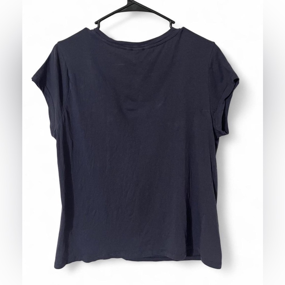 H&M Dark Blue Short Sleeve T-shirt - Picture 2 of 3